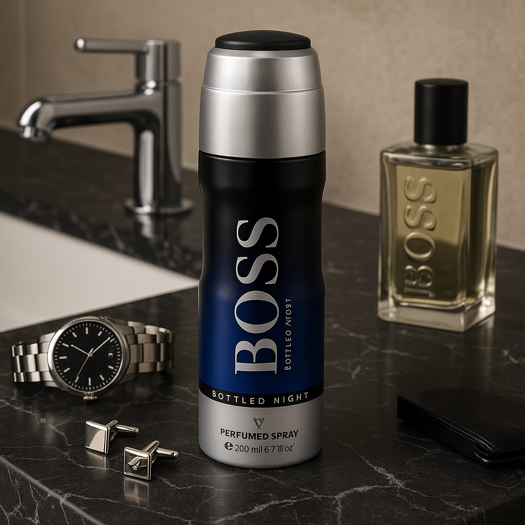 BOSS Bottled Night Perfumed Spray for Men,,(200ml)