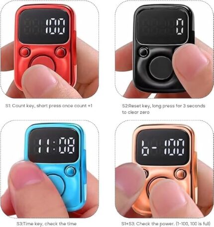 Digital Finger Tally Counter with LEd