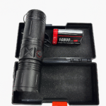 High Power Rechargeable LED Flashlight Kit