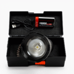 High Power Rechargeable LED Flashlight Kit - Image 2
