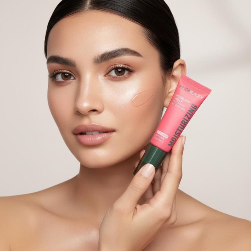 Huda Beauty Poreless Jelly Hydrating Blur Primer.