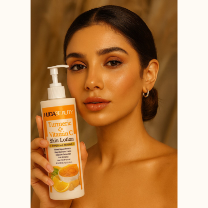 Huda Beauty Turmeric. Vitamin C Body Lotion