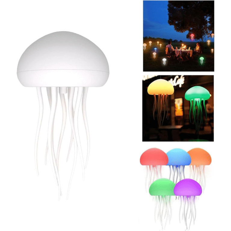 Rechargeable Jellyfish Table Lamp
